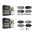 thumbnail image 1 of TEC Front Rear Ceramic Brake Pads Kit for Car Ford Edge Lincoln MKX KTC-100115, 1 of 10