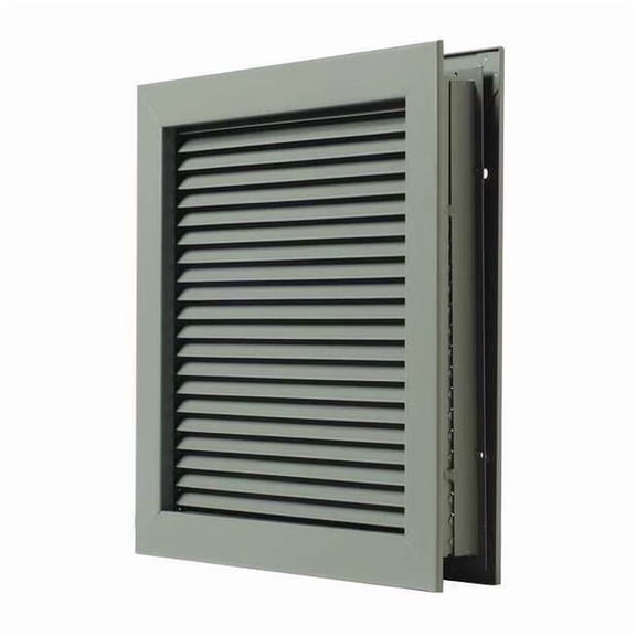 National Guard Door Louver,16 1/4 in H,22 1/4 in W L-700-RX-24x18