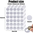thumbnail image 2 of WWS-300 Pack Scratch Off Stickers 1 Inch, Self-Adhesive Scratch Off Labels Round Gold Circle Stickers for DIY Reward Card Wedding Games Raffle (Silver), 2 of 4