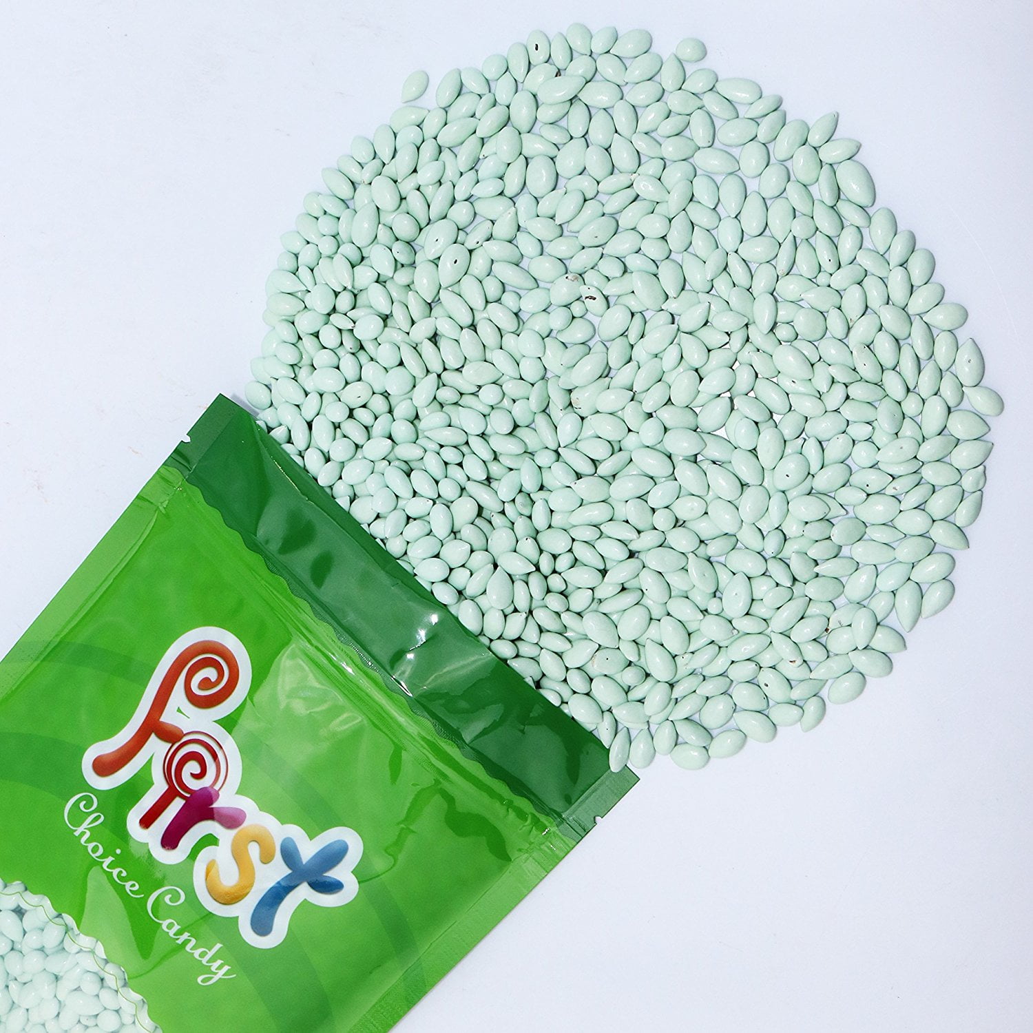 FirstChoiceCandy Pastel Green Sunbursts Chocolate Covered Sunflower