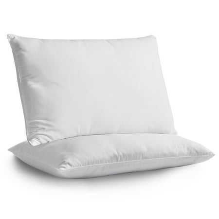 DreamLab Personal Comfort Super Firm Support Sleep Pillows for Side Sleepers Set of 2 King