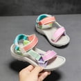 thumbnail image 7 of enyan Girls Sandals,Children Shoes Summer Sandals with Fashion Little Girl Soft Bottom Princess Sandals,Toddler Girl Sandals Kids Sandals Girls,Pink,Size 13, 7 of 7