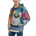 thumbnail image 6 of Tom And Jerry Kids Pullover Hoodies 3d Print Hooded Sweatshirt With Packet For Boys Girls, 6 of 8