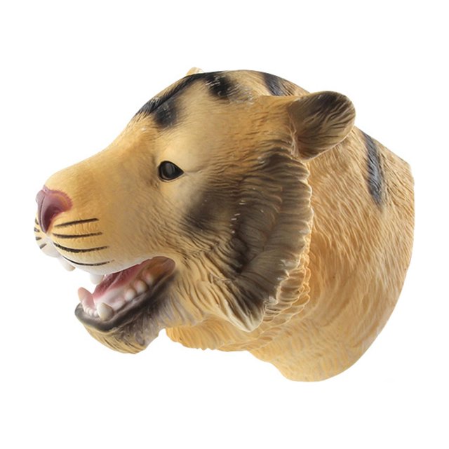 SUNSIOM Marionnette à Main Animal Mignon Jouet Interactif Doux pour Jeu de Rôle Narration Cadeaux pour Tout-Petits Enfants