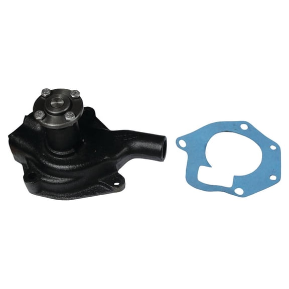 Water Pump Single V-Belt Pulley Compatible with IH 2404 2424 2444 Industrial Tractor 500 Loader 4000 Forklift C135 C146 Gasoline Replaces 375793R92 375793R91 1928246C1 Stens 1706-6225