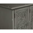 thumbnail image 6 of Four Door Tin Panel Console in Antique Grey, 6 of 10