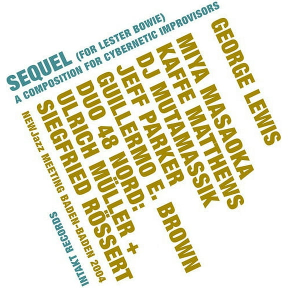 George Lewis - Sequel - Music & Performance - CD