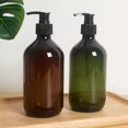 thumbnail image 2 of 2 uds botellas de plástico 500ML dispensador de loción verde/marrón bomba loción para mascotas champú Gel de ducha crema de manos oso de fresa Electrónica, 2 of 4