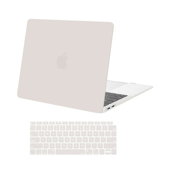 Mosiso Case for MacBook Air 13 inch 2022 2021 2020 2019 2018 Release A2337 M1 A2179 A1932 Retina Display Touch ID, Plastic Hard Shell Case & Keyboard Cover Skin