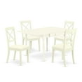 thumbnail image 2 of East West Furniture Dining Room Set Linen White, MZBO5-LWH-LC, 2 of 5