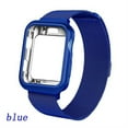 thumbnail image 1 of BXUXOHS(1/2Pack)  Milanese Loop Bands for Apple Watch Bands and Case 38mm 42mm 40mm 44mm Soft TPU Bumper Cover Protector with Stainless Steel Metal Mesh Strap Magnetic for iWatch Series SE 6 5 4 3 2 1, 1 of 14