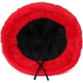 thumbnail image 2 of YooGuoGuo Winter Fluffy Fuzzy Bucket Hat Plush Furry Faux Fur Fisherman Hats Warm Hat for Women, 2 of 4