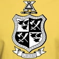 thumbnail image 3 of CafePress - Delta Chi Black And White Coat Of Arms T Shirt - Men's Classic Graphic T-Shirt, 3 of 4