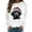 White, variant on Fiaer Women Christmas Sweatshirts Plus Size Baggy Xmas Tops Dog Printed Fashion Long Sleeve Crew Neck Comfy Holiday Pullover White XL