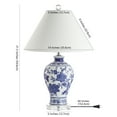 thumbnail image 5 of JONATHAN Y Song 21.5" Ceramic/Crystal Chinoiserie Floral LED Table Lamp, Blue/White, JYL6613A, 5 of 8