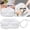 White, variant on Portable Double Layer Inflatable Hair Wash Basin for Home Care Indoor Outdoor Use Convenient Shampoo