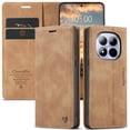 thumbnail image 3 of Retro Leather Wallet Case for FOXDOCK Redmi Note 15 Pro 5G – Shockproof, Card Slots – Yellow, 3 of 5