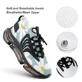 thumbnail image 4 of Groovy Daisy Flower Walking Shoes for Men Woman Lightweight Tennis Fashion Elastic Sports Shoes Cushion Basketball Shoes, 4 of 7
