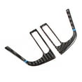 thumbnail image 3 of Car Blue Stripe Interior Steering Wheel Button Cover Trim Decoration Fit for Subaru Forester 2016-2018, 3 of 9