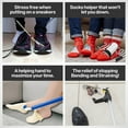 thumbnail image 2 of Long Shoe Horn, Grabber Reacher Tool, Sock Aid Device, and Sock Puller Aid Bundle, 2 of 4