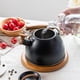 thumbnail image 4 of Hervidor de té , cafetera de acero inoxidable, vajilla, tetera, estufa de calentamiento rápido, calderas de agua superiores, tetera silbante para Baoblaze Hervidor de agua, 4 of 7