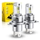 thumbnail image 1 of Bombilla LED antiniebla AUXITO 9003/H4, 6500 K, color blanco, 3000 lúmenes, paquete de 2, 1 of 6