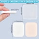 thumbnail image 2 of 2 esponjas de maquillaje cuadradas, esponja cosmética con 1 estuche de viaje, almohadilla de espuma cuadrada, esponja de maquillaje, esponja facial compacta., 2 of 9