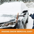 thumbnail image 5 of Snow Moover 39" Extendable Snow Foam Brush and Ice Scraper with Soft Grip, 5 of 8