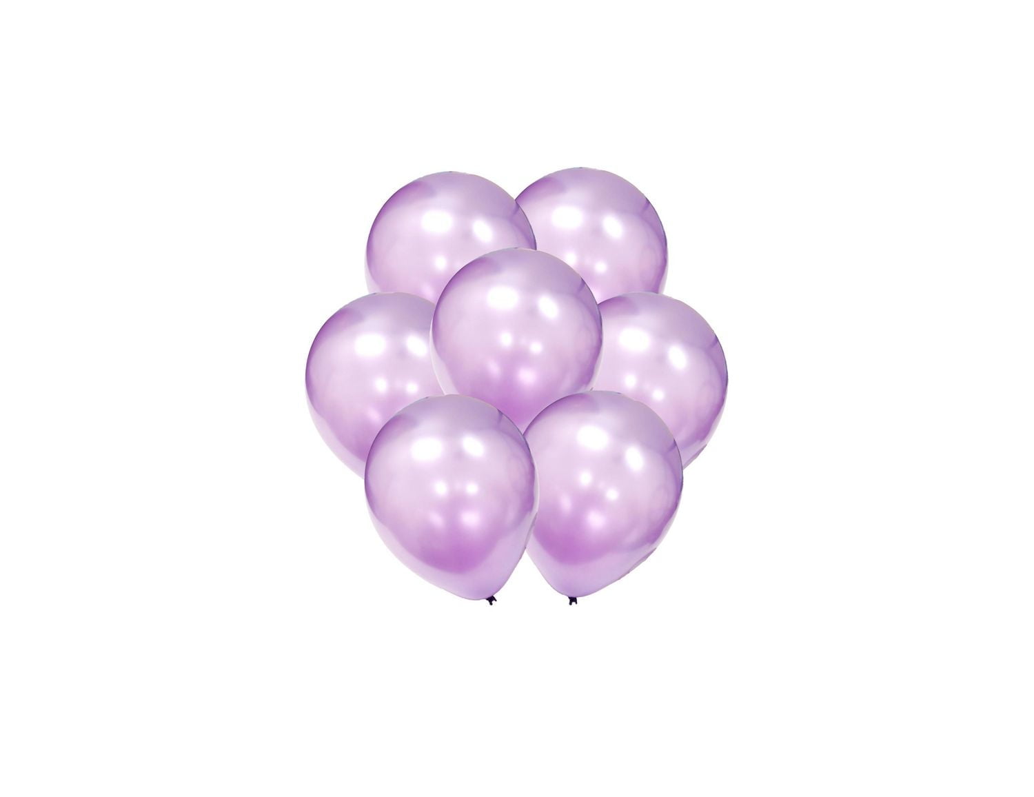 Way To Celebrate 12Pcs Balloons Pearl Lilac, 12CT x 12in Helium Latex Balloon, 12CT x 12in Helium Latex Balloons
