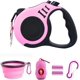 thumbnail image 1 of Petimp Correa retráctil para perros, correa portátil ligera de 16 pies, con cuenco plegable, dispensador, bolsas de basura, para perros pequeños y medianos, 1 of 4