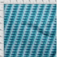 thumbnail image 3 of oneOone Viscose Jersey Arctic Blue Fabric Argyle Check Sewing Fabric By The Yard Printed Diy Clothing Sewing Supplies 60 Inch Wide, 3 of 5