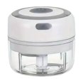 thumbnail image 2 of Electric Garlic Masher, Wireless Multi-Functional Food Grinder, 304 Stainless Steel Blades 200Ml Detachable Container Home Outdoor Kitchen Tool, 2 of 4