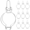 thumbnail image 4 of Mason Jars Wire Clamp Silver Small Jars with Lids for Glass Jar 10Pcs 4.13X2.75X0.79in, 4 of 9
