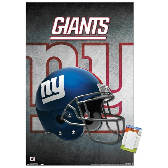 NFL New York Giants - Helmet 16 Wall Poster, 14.725" x 22.375"