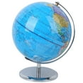 thumbnail image 3 of Lishi Educational Toy: 20CM Globe with LED Light and Metal Base, 3 of 17