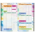 thumbnail image 2 of SHIMELE Daily & Weekly Financial Accounting Refill Pages | Household Income & Expenditure Planner Inserts | Cash Budget Tracker | 6.8 x 3.7 Inches, 2 of 9