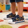thumbnail image 6 of EUXTERPA Car Boys Sneakers Light Up Flashing Shoes Kids Casual Sneakers with Hook and Loop, Toddler Size 6, 6 of 6