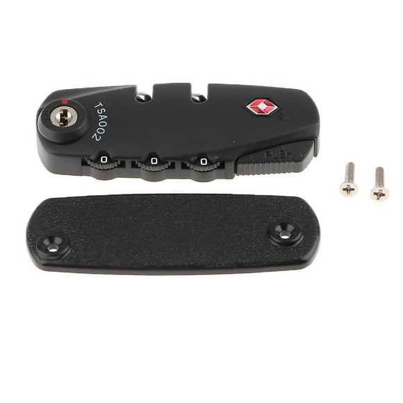 Built-in Luggage Lock Aapproved Custom Combination Lock With Screws,Fixed lock zipper backpack lock luggage pull tab lock