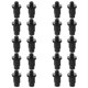 thumbnail image 1 of IDEANATEGRATE 20Ud Sujetadores Plásticos Para De Bocina Con Instalación Fácil Y, 1 of 7