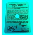 thumbnail image 2 of Best Glide ASE Compact Military Grade Stainless Steel Emergency Signal Mirror 2 Pack, 2 of 3