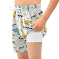 thumbnail image 4 of joogoo Cartoon Dinosaurs White Boys Swim Trunks Beach Swimsuit Shorts Boxer 9-11Y, 4 of 8