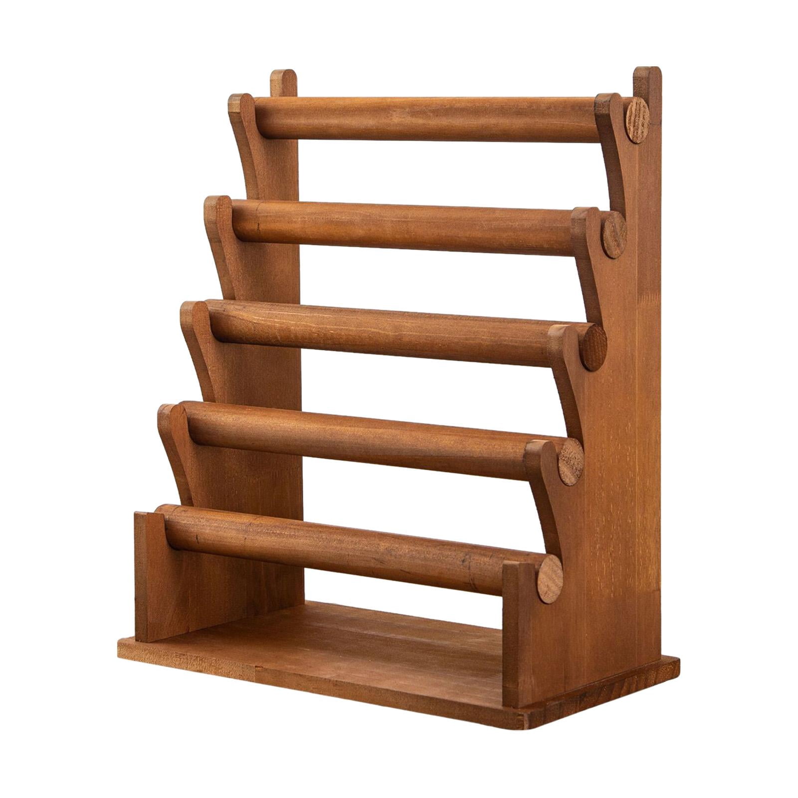 Watch Display Stand Wooden Bracelet Bangle Holder for Necklace Showcase Store 5 Tier