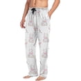 thumbnail image 5 of FREEAMG Cute Cow Pajama Pants for Men, Men's Separate Bottoms, Comfortable Sleep Lounge Pj Pants, 5 of 7