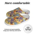 thumbnail image 6 of Lsque Cycling Elephant On Bicycle In Park Pattern Womens Comfort Cotton on Scuff With Memory Foam and Anti-skid Sole Slipper-35/36, 6 of 7