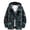 Green, variant on WREESH Fashion Jacket Man Camouflage Gradation Pockets Zipper Hooded Coat Black