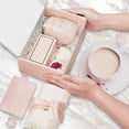 thumbnail image 3 of Regalos para Mujeres，kit spa，kit de baño，set de regalo，regalos para novia，mamá，Regalos festivos (Rosa Clara), 3 of 4