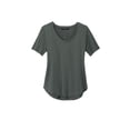thumbnail image 3 of MERCER+METTLE Women's Stretch Jersey Relaxed Scoop | Soft & Lightweight T-Shirt for Women, Elevated Basic Tee for Work - Anchor Grey 2XL, 3 of 7