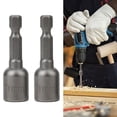 thumbnail image 6 of qiya 2PCS 6-13mm Socket Magnetic Nut Screwdriver 1/4in Hex Electric Drill Bit, 6 of 10