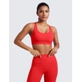 thumbnail image 2 of CRZ YOGA Women's Strappy Sports Bras Fitness Workout Padded Yoga Top Criss Cross Back, 2 of 3