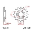 thumbnail image 2 of JT Steel Front Sprocket 17T for Street KAWASAKI ZRX1100R 2000-2001, 2 of 4